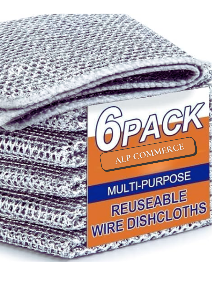 Double Layer Steel Scrubber