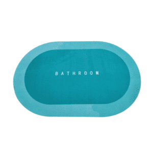 Bathroom Mat Sky green